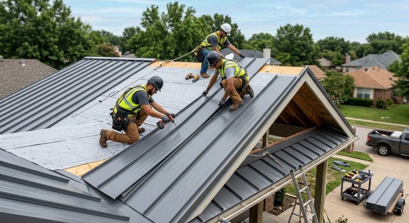 Aluminum Roof Installation in Ellenwood, GA