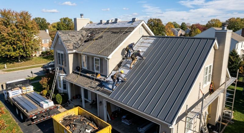 Aluminum Roof Replacement in Fairburn, GA