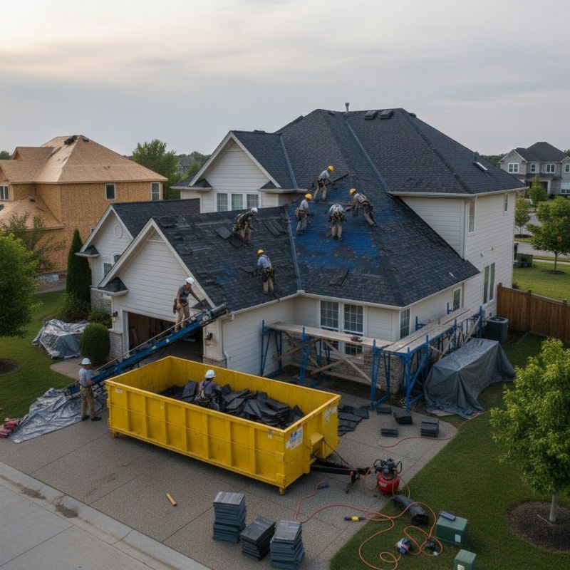 Asphalt Roof Replacement in Rockdale County, GA
