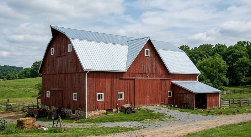 Barn Roof Replacement in Conyers, GA