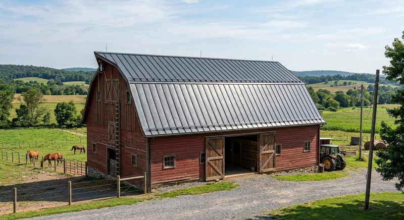 Barn Roof Replacement in Marietta, GA