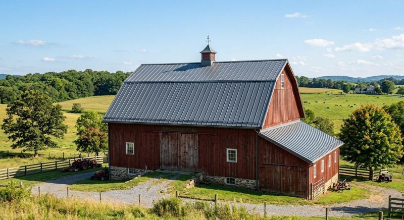 Barn Roof Replacement in Suwanee, GA