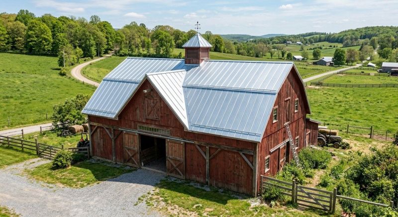 Barn Roof Replacement in Union City, GA