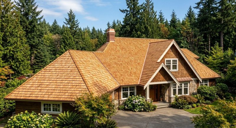 Cedar Roof Installation in Fairburn, GA