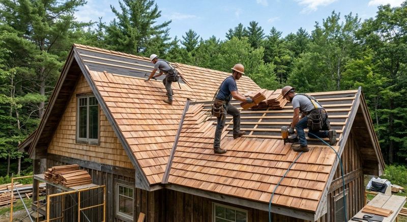 Cedar Roof Installation in Mcdonough, GA