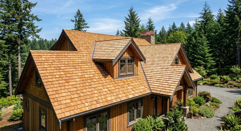 Cedar Roof Installation in Snellville, GA