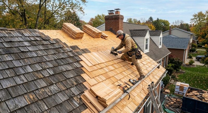 Cedar Roof Replacement in Gwinnett County, GA
