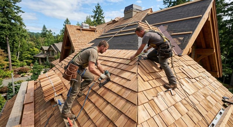 Cedar Shake Roof Construction in Fairburn, GA
