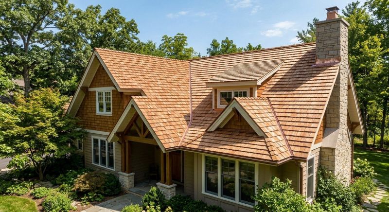 Cedar Shake Roof Construction in Lilburn, GA
