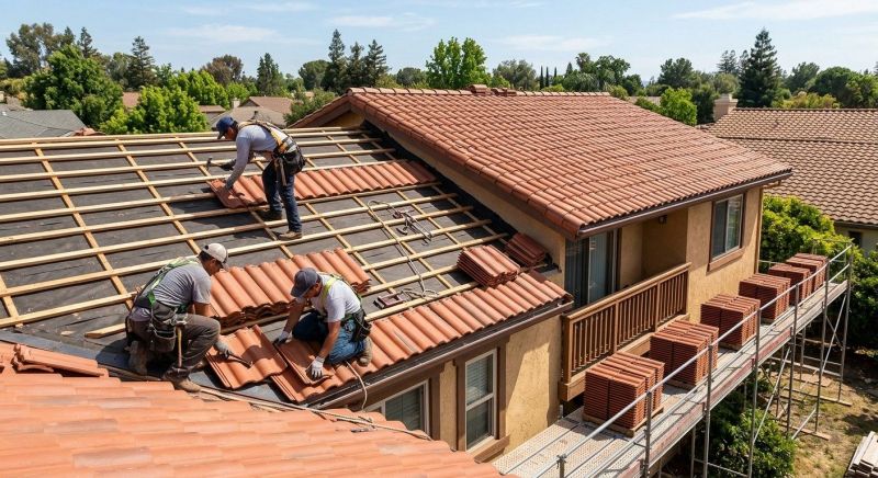 Clay Roof Installation in Mableton, GA