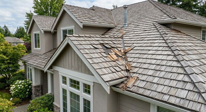 Damaged Roof Replacement in Roswell, GA