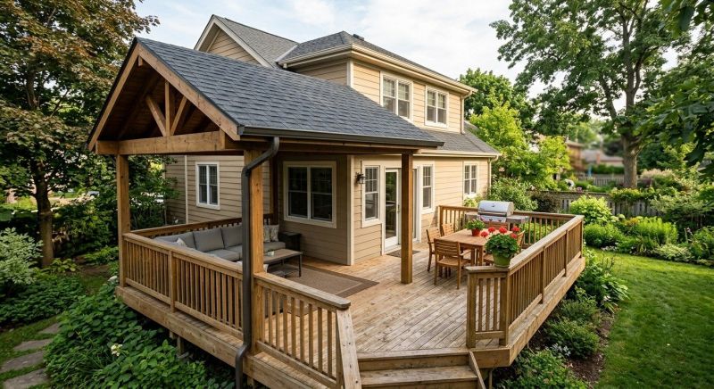Deck Roof Construction in Dekalb County, GA