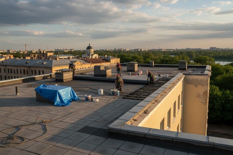 Flat Roof Replacement in Lovejoy, GA