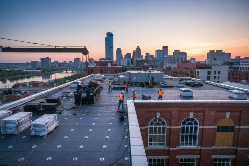 Flat Roof Replacement in Roswell, GA