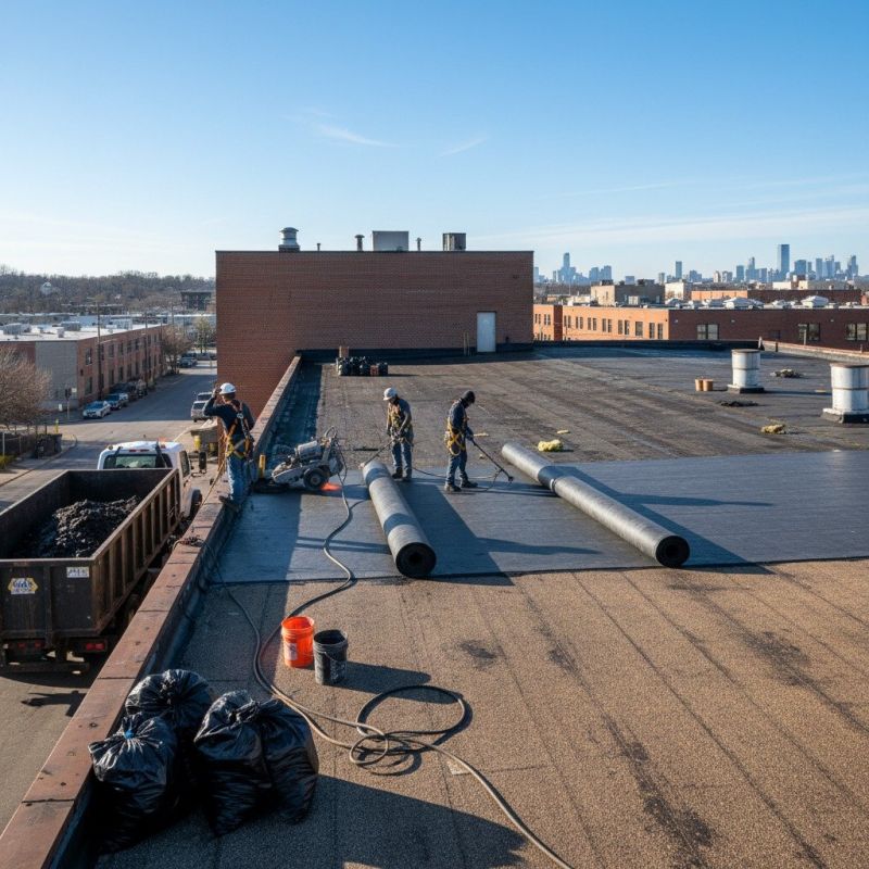 Flat Roof Replacement in Smyrna, GA