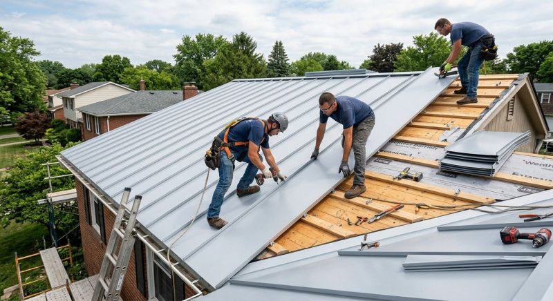 Metal Roof Installation in Lilburn, GA