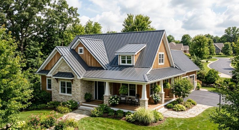 Metal Roof Replacement in Fulton County, GA