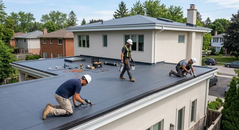 Rolled Roofing Installation in Dekalb County, GA