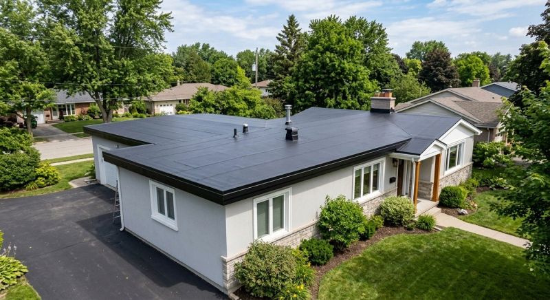 Rubber Roof Installation in Dekalb County, GA