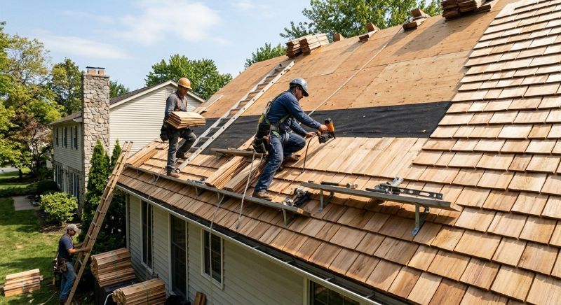 Shake Roof Replacement in Mcdonough, GA