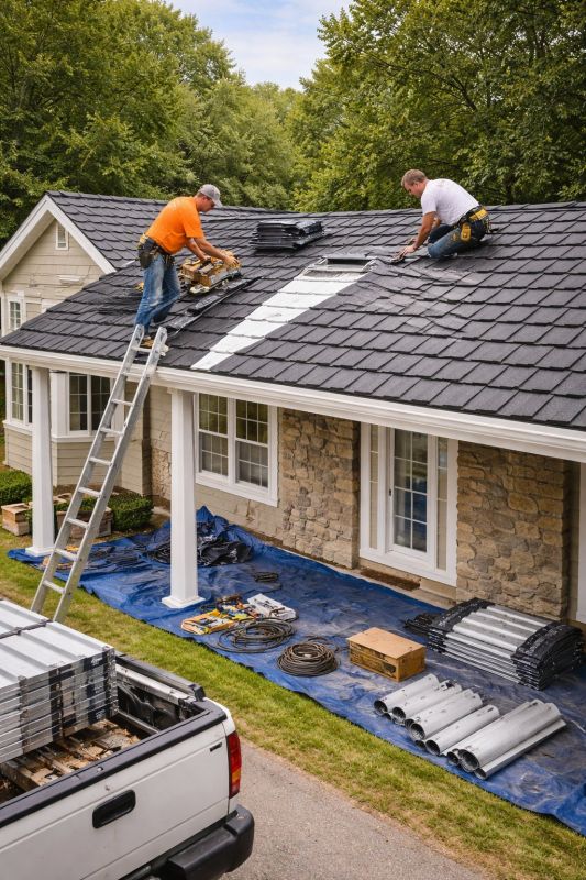 Sheet Roofing Installation in Gwinnett County, GA