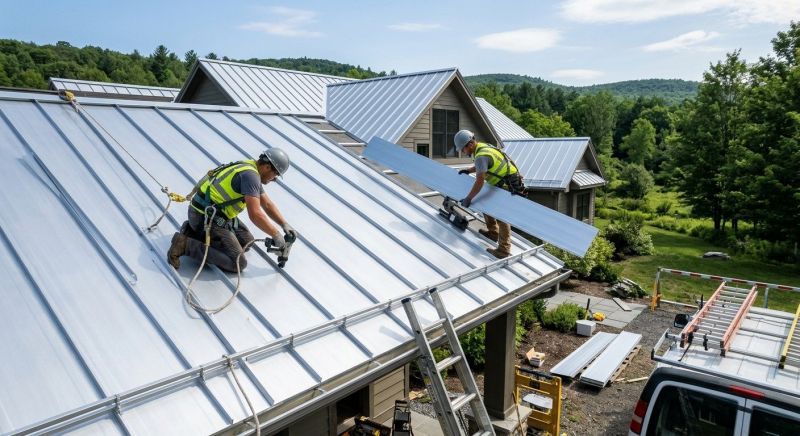 Sheet Roofing Installation in Suwanee, GA