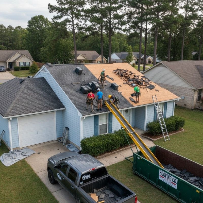Shingle Roof Replacement in Conyers, GA