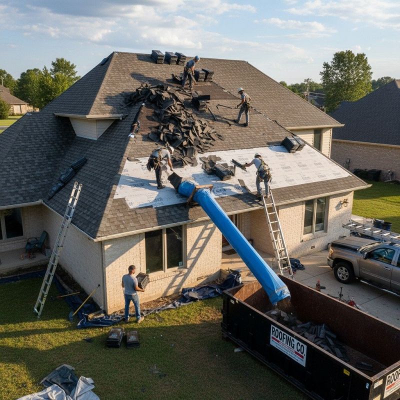 Shingle Roof Replacement in Snellville, GA