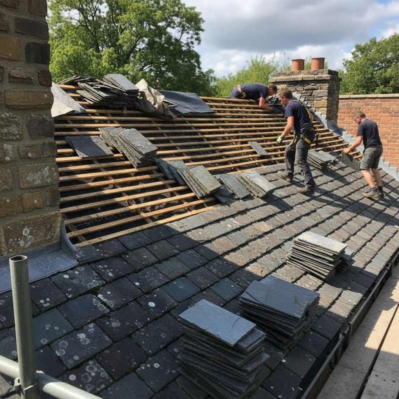 Slate Roof Replacement in Grayson, GA