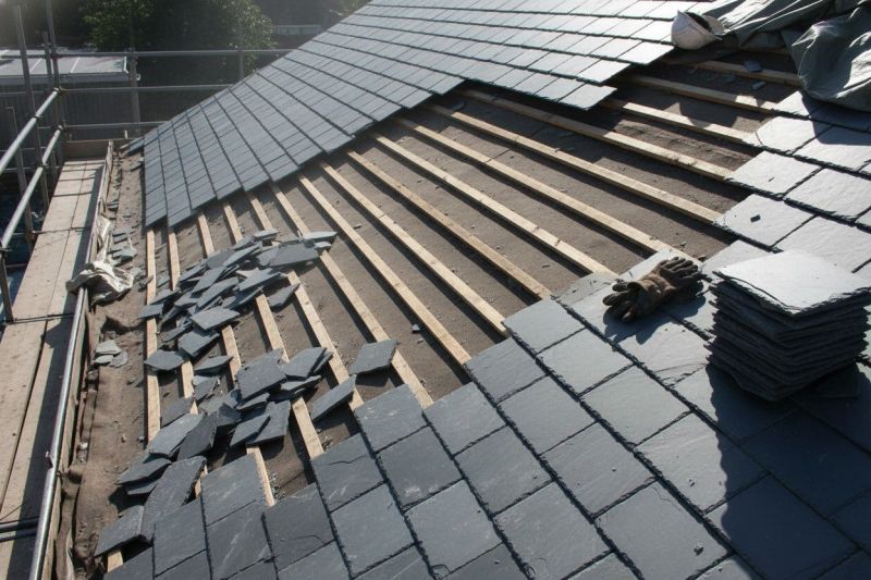 Slate Roof Replacement in Roswell, GA