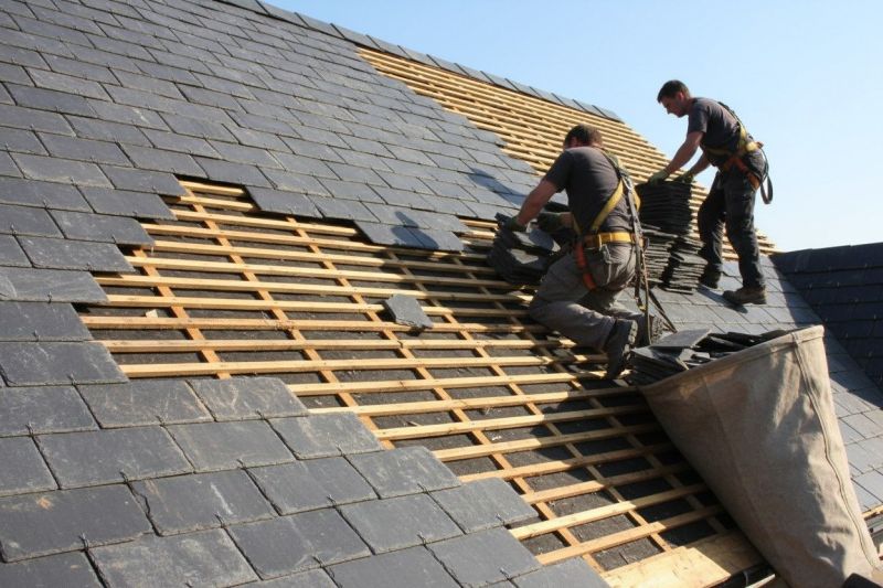 Slate Roof Replacement in Stone Mountain, GA