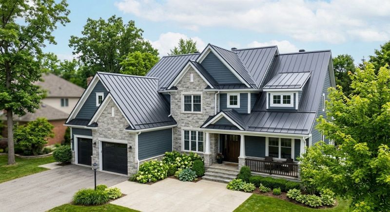 Steel Roof Replacement in Suwanee, GA