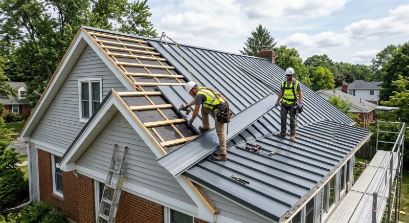 Tin Roof Installation in Ellenwood, GA
