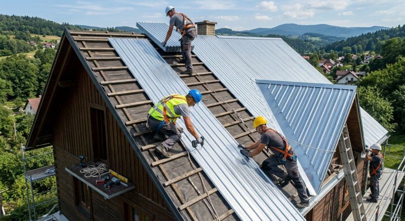 Tin Roof Installation in Marietta, GA