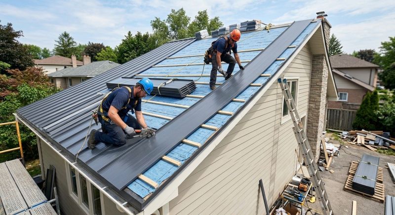 Tin Roof Installation in Oxford, GA