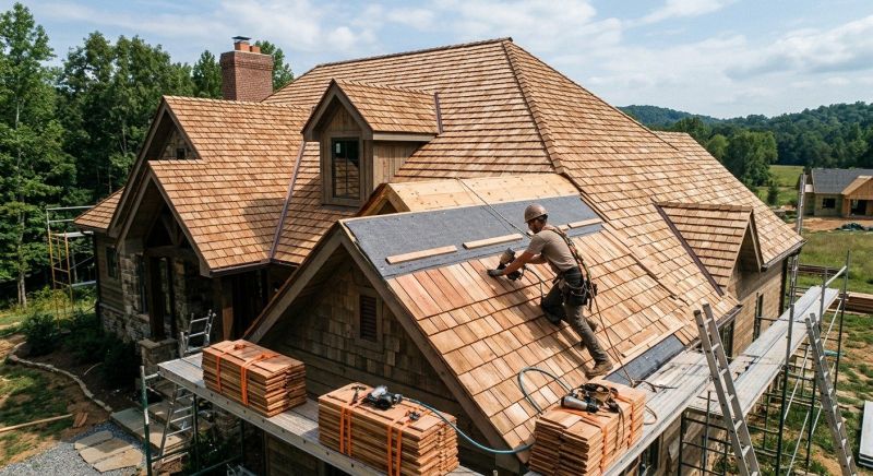 Wood Roofing Installation in Lilburn, GA