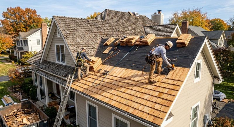 Wood Shake Roof Replacement in Decatur, GA